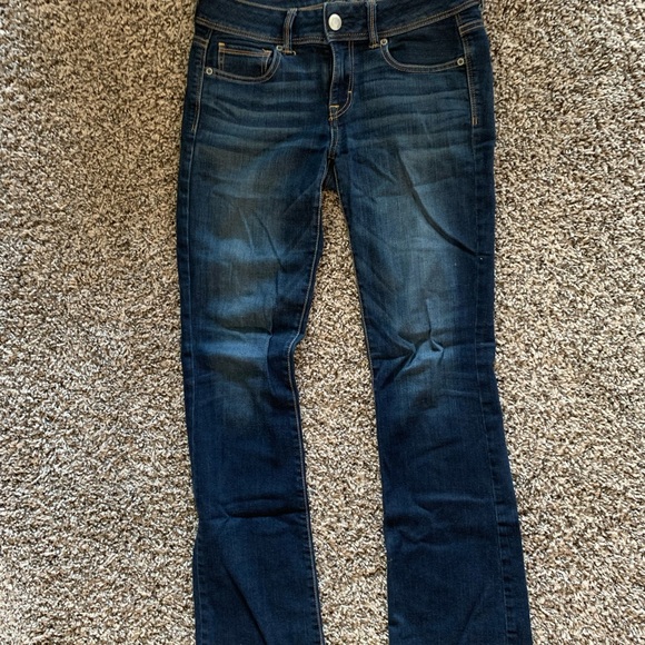 American Eagle Kickboot Dark Wash Jeans Size 4 - Picture 3 of 4
